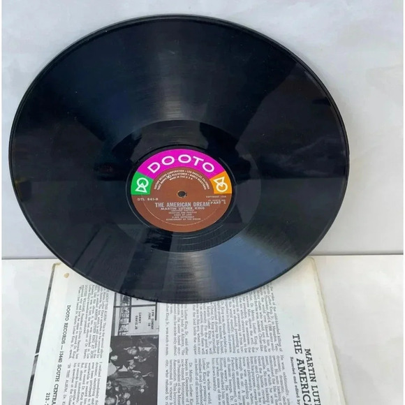 Martin Luther King The American Dream 1968 Vinyl Record - Picture 2 of 3
